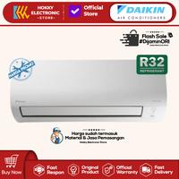 Gambar AC 1/2 PK DAIKIN FTKQ15UVM4 THAILAND INVERTER PLUS PASANG dari Hokky Electronic Store undefined 2 Tokopedia