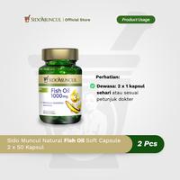 Gambar Sido Muncul Natural Fish Oil Soft Capsule 50 Kapsul Minyak Ikan 2x dari Sido Muncul Store undefined 4 Tokopedia