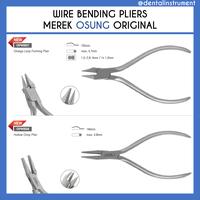 Gambar Wire Bending Plier Tang Orto Ortho Universal Kawat Gigi Merek Osung Original Lengkap (Bird Beak / Paruh Burung, Kims, Tweed Loop, Young, Tiga Jari / Three, Adam, Pipih, Tweed Arch / Ribbon, Omega, Hollow Chop, Nance Loop, Cinch) - OPWB01 dari Dental Instrument Id undefined 5 Tokopedia