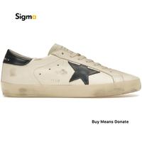 Gambar Sneakers Golden Goose Superstar Beige Night Blue - 39 dari Sigma Kicks Sneakers Store undefined 1 Tokopedia