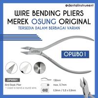 Gambar Wire Bending Plier Tang Orto Ortho Universal Kawat Gigi Merek Osung Original Lengkap (Bird Beak / Paruh Burung, Kims, Tweed Loop, Young, Tiga Jari / Three, Adam, Pipih, Tweed Arch / Ribbon, Omega, Hollow Chop, Nance Loop, Cinch) - OPWB01 dari Dental Instrument Id undefined 1 Tokopedia
