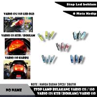 Gambar Populer Lampu Stop Lamp / Lampu Stop Rem Belakang T10 Jelly Kedip 3Pcs / 3 Butir Vario 125 / 150 Led Old / Vario 125 Bohlam Kzr Pnp Universal Tinggal Colok Dan Pake Vario 2012 2013 2014 2015 2016 2017 2018 - Kuning dari Adrian Garcia Shop undefined 1 Tokopedia