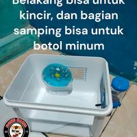 Gambar kandang hamster box akrilik belakang dan samping jeruji - polos dari Done_hams undefined 2 Tokopedia