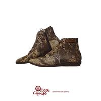 Gambar Edith House - Sepatu Kulit Wanita Ecoprint Handmade Boots - Type1 No.39 dari edithhouse undefined 3 Tokopedia