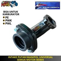 Gambar Intake Manipol Intek Manipul Manifold Leher Angsa Karet Maniful Miring Putar Steel Karbu Karburator PE Pwk Pwl 30 28 26 24 21 Yamaha Jupiter Z Z1 Mx King Vega ZR Fizr Verza Megapro Tiger Mio Sporty Soul Nouvo Vario 110 125 Nmax Pcx - Intake Miring, 21/24/26 dari WEST OFFICIAL STORE undefined 3 Tokopedia