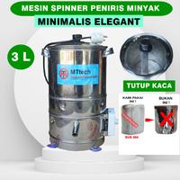 Gambar TERBARU Mesin Spiner Peniris Minyak 3 Liter ( Promo) - KACA dari UD MESIN TANI undefined 1 Tokopedia