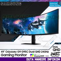 Gambar Samsung Odyssey G9 G95C 49" Inch Curved - Dual QHD 240Hz 1ms HDMI DP USB HDR 1000 FreeSync Premium Pro Gaming Monitor I S49CG954 dari Duta Mandiri Infokom undefined 1 Tokopedia