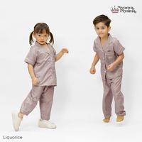 Gambar Nyonya Piyama Poly Bamboo Family Set - Liquorice Herb - Kids, PP, L dari NyonyaPiyama undefined 5 Tokopedia