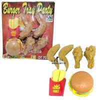 Gambar Mainan Anak ayam goreng fast food/ Mainan Anak Burger Kentang dari Angel store8 undefined 1 Tokopedia