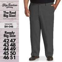 Gambar celana bahan hitam jumbo 42 43 44 45 46 47 48 50 51 52 celana kantor - Hitam, 52 dari BIG JORDAN APPAREL undefined 5 Tokopedia