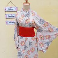 Gambar yukata original jepang cream dari kawaiicornerplg undefined 3 Tokopedia