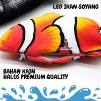 Gambar Mainan Ikan Goyang LED Uget Uget Mainan Anak Simulasi Ikan Joget Tiktok Lampu Musik Suara Mainan Kucing Nemo Arwana Masak Masakan - Salmon LED dari Langgara Store undefined 2 Tokopedia