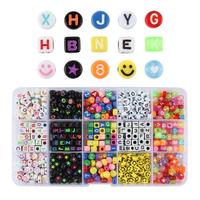 Gambar 15 Grid Smiley Huruf Manik-manik Kotak Set  Alfabet Manik-manik Bahan Membuat Gelang Dan Kerajinan dari GKA-Mall undefined 4 Tokopedia