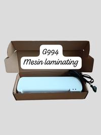 Gambar G994 ORIGINAL MESIN LAMINATING A4  ALAT PRESS KERTAS FOLOW WATT CEPAT DAN PRAKTIS TO KOPY COPY COPI UKURAN F4 LAMINATOR PRES PLASTIK DOKUMEN LAMINASI PORTABLE PEMANAS   Mesin laminating ini digunakan untuk melaminasi dokumen/poster/foto/KTP/card member dari GROSIR ONLINE123 undefined 1 Tokopedia