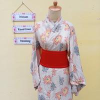 Gambar yukata original jepang cream dari kawaiicornerplg undefined 2 Tokopedia