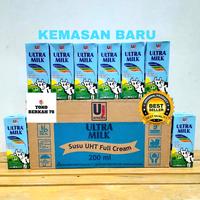 Gambar SUSU ULTRA MILK FULL CREAM 200 ML ( KARTON ) dari TOKO BERKAH 78 undefined 1 Tokopedia