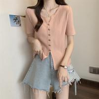 Gambar Miss'O BAJU MODEL CARDIGAN LENGAN PENDEK WANITA STYLE KOREAN LOOK COD - Pink dari VAS-HION undefined 5 Tokopedia