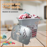 Gambar MIKI LAUNDRY BOX - Keranjang Baju Bayi / Tempat Penyimpanan Baju Kotor Bersih Cucian - Cokelat Promo dari secretbase.sby undefined 5 Tokopedia