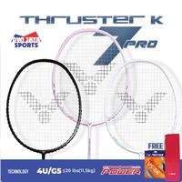 Gambar Raket Victor Original THRUSTER K 7 PRO | Raket Victor TK 7 PRO | Raket victor TK-7 PRO - I (STANDAR), 4U-G5 dari dwi jaya sports undefined 1 Tokopedia