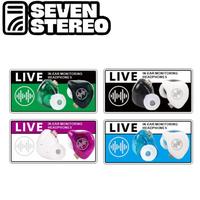 Gambar WAVE Audio 1 LIVE / WAVE1LIVE IEM In Ear Monitor - White Blue dari Seven Stereo undefined 4 Tokopedia