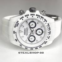 Gambar Mod Seiko Daytona Panda White Ultra lightweight Polymer Resin New Case dari Submarinerindo undefined 3 Tokopedia