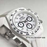 Gambar Mod Seiko Daytona Panda White Ultra lightweight Polymer Resin New Case dari Submarinerindo undefined 2 Tokopedia