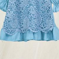 Gambar Gamis Anak Perempuan - Ayska Collection - Biru Tosca - Bahan Berkualitas - Kualitas Butik dari Ayska1Store undefined 5 Tokopedia