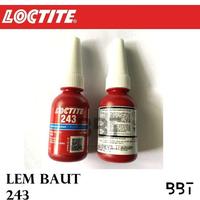 Gambar Lem Lem Baut Loctite 243 10Ml / Loctite Threadlocker 243 / Isi Rongga Mur -Best dari fujiwara one undefined 3 Tokopedia