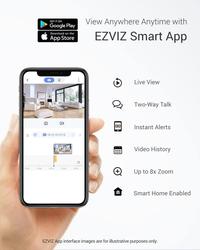 Gambar Ezviz C6N 2MP Smart Wifi Pan Tilt IP Camera CCTV Ezviz C6n Ezviz C6N 1080p RESMI dari Duta Mall Online undefined 3 Tokopedia
