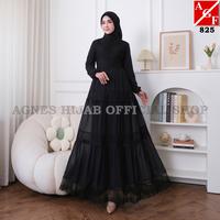 Gambar AGNES Baju Gamis Putih Wanita Brukat Busana Muslim Lebaran Pesta 825 - Putih, 5L dari Agnes Hijab Official Shop undefined 3 Tokopedia