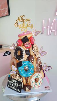 Gambar Donat Tower/ Donat Ulang Tahun by Bandung Donat Yogurt (15 pcs donat) dari Bandung Donat Yogurt TKI undefined 3 Tokopedia