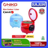Gambar Niko Rice Cooker 1 Liter Mini Kawai Penanak Nasi Mini 1L - Merah Muda dari Sajun Electronic Serpong undefined 1 Tokopedia