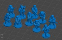 Gambar Minatur figure tentara skala 1/144 WWII - US squad 1 dari STEELOXIDE3D undefined 2 Tokopedia