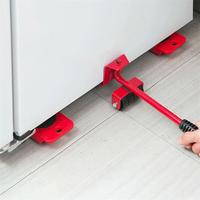 Gambar Alat Bantu Angkat Barang Berat Roda Geser Lemari Furniture Lifter Carrier Wheel Bar Mover - 100 Kg dari Afika Smarthome undefined 3 Tokopedia