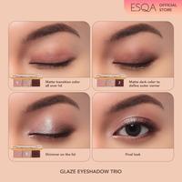 Gambar ESQA Glaze Eyeshadow Trio - Day Dreaming dari Beautiva Skincare undefined 3 Tokopedia