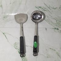 Gambar KOMODO SODET DAN IRUS TORONTO STAINLESS GAGANG ANTI PANAS CENTONG KUAH SPATULA SUTIL STAINLESS STEEL - IRUS TORONTO dari WHAREHOUSE MITRA MAKMUR undefined 1 Tokopedia