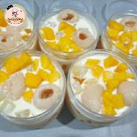 Gambar Sago Manggo 250 ml (Topping Mangga-Leci) dari DM-Kitchen undefined 4 Tokopedia
