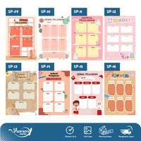 Gambar Jadwal Pelajaran Uk A4 Potrait Art Carton 260gsm FREE TEMPLATE / Bisa Custom gambar sendiri dari Shanas Printing undefined 3 Tokopedia