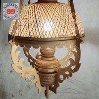 Gambar Lampu Katrol Kuno Antik Dari Bambu / Lampu Gantung Klasik / Lampu Hias Dari Bambu Unik dari maktabah 89 undefined 2 Tokopedia