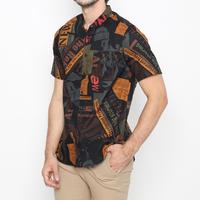 Gambar Kemeja Printing Pria Lengan Pendek Kemeja Surfing Kemeja Pria PR-07 - PRINT 01, XL dari Initial.R undefined 1 Tokopedia