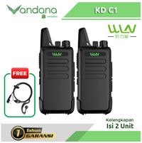 Gambar HT WLN KD C1 ISI 2 BONUS HEADSET dari Vandana Indonesia undefined 1 Tokopedia