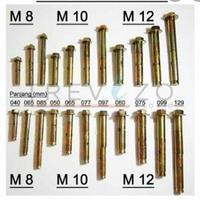Gambar dynabolt 6 x 65 dinabolt mengunakan mata bor 6 mm dari baut mandiri undefined 1 Tokopedia