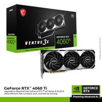 Gambar VGA Card MSI GeForce RTX 4060 Ti VENTUS 3X 16G OC - 16GB GDDR6 dari NVIDIA GEFORCE undefined 1 Tokopedia
