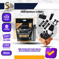 Gambar vectorlabs master whey 11 lbs 10+1lbs non blacklabel whey bxn whey ORI - choco milk, shaker+whey ISO dari Suplemenfitnesbio undefined 1 Tokopedia