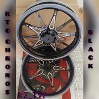 Gambar KTC VELG CHRONOS TO BEAT/SCOOPY/GENIO/SPACY/VARIO 110-125-150 ,UK 1.85X14/ 2.15X14 KTC ORIGINAL. - Hitam, Vario 125/150 dari KZ_tw undefined 3 Tokopedia