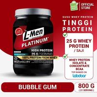 Gambar READY STOCK | L-Men Platinum Bubble Gum 800g (25gr protein) - Suplemen Olahraga | SIAP KIRIM dari Jave Sh undefined 3 Tokopedia