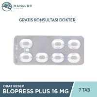 Gambar Blopress Plus 16 mg/12.5 mg 7 Tablet / Hipertensi / Jantung dari Apotekmandjurofficial undefined 2 Tokopedia