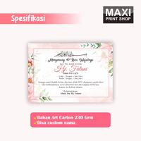 Gambar Kartu Ucapan Haul/Tahlil 2 - MW 36, 10 X 14 dari Maxi Print Shop undefined 2 Tokopedia