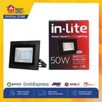 Gambar LAMPU SOROT LED IN LITE 50W FLOODLIGHT - INF027 - Putih dari SUPER BANGUN JAYA undefined 1 Tokopedia