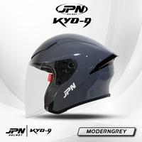 Gambar Helm Kyo 9 original JPN helmet - Moderngrey, Iridium Redgold dari JPN helmet undefined 4 Tokopedia